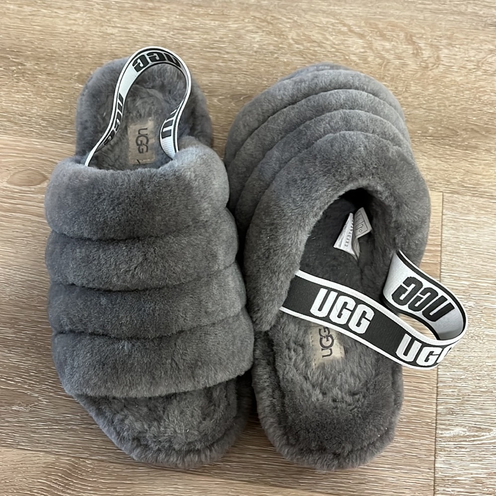 Ugg fluff yeah slides/slippers
